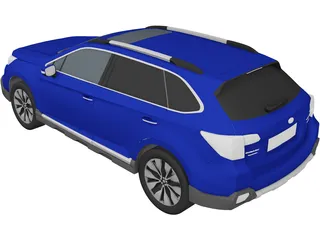 Subaru Outback 3D Model