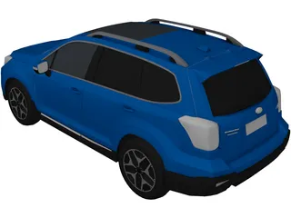 Subaru Forester 3D Model