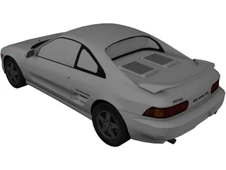 Toyota MR2 GT-S 3D Model