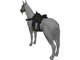 Horse 3D Model