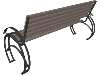 Bench 3D Model