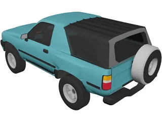 Opel Frontera Sport (1992) 3D Model