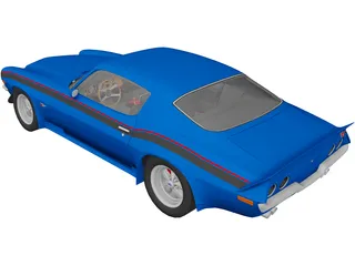 Chevrolet Camaro Z28 (1976) 3D Model