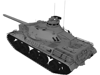 AMX-30B 3D Model