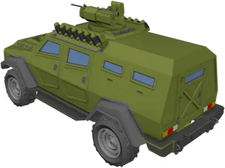 COBRA II - URAL 3D Model