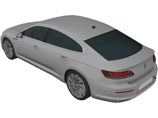 Volkswagen Arteon (2018) 3D Model