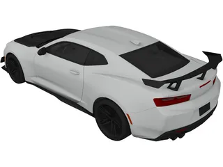 Chevrolet Camaro ZL1 1LE (2018) 3D Model