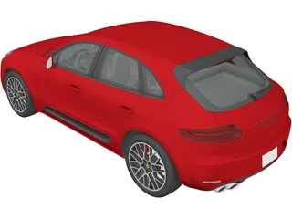 Porsche Macan GTS (2017) 3D Model