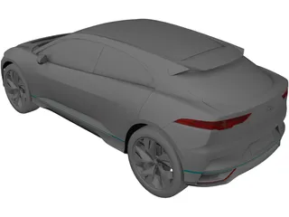 Jaguar I-Pace Concept 3D Model