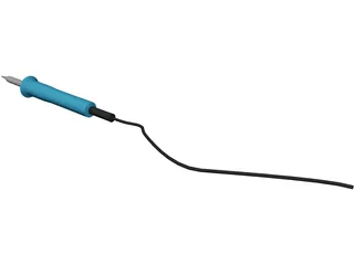 Soldering Iron 3D Model