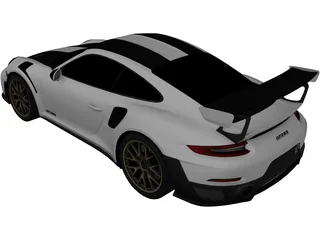 Porsche 911 GT2 RS (2018) 3D Model