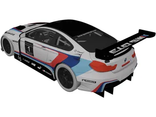 BMW M6 GT3 (2016) 3D Model