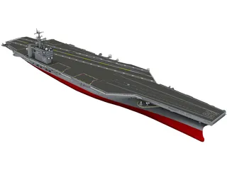 USS Gerald R. Ford 3D Model