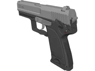 Heckler & Koch USP 3D Model