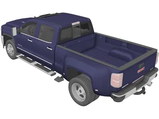 GMC Sierra HD (2015) 3D Model