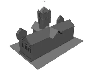 Grand Church 3D Model