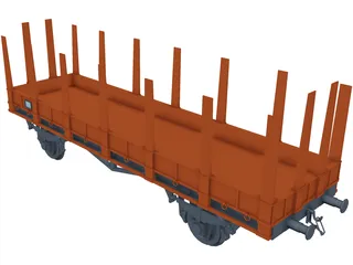 Wagon Stanchion 3D Model