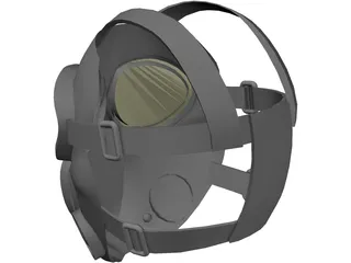 Gas Mask 3D Model