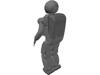 Asimo Robot 3D Model