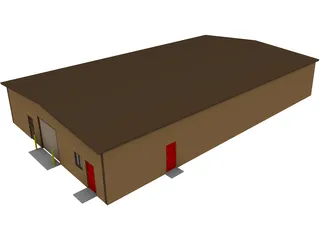 Warehouse 3D Model