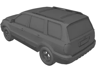 Honda Pilot (2005) 3D Model