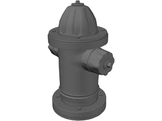 Fire Hydrant 3D Model