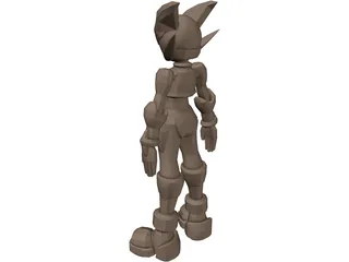 Sega Megaman 3D Model