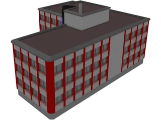 Office Building 3D Model