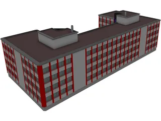 Office Building 3D Model