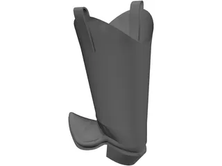 Cowboy Boot 3D Model