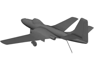 FH-1 Phantom 3D Model