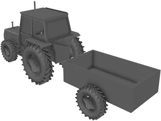 Tractor 3D Model