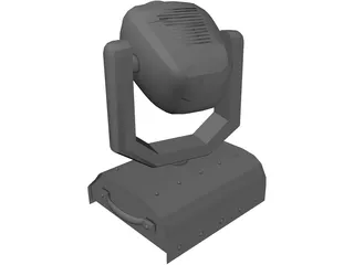 Moving Head Club Light 3D Model