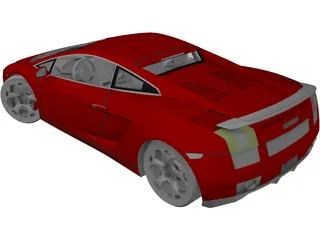 Lamborghini Gallardo 3D Model