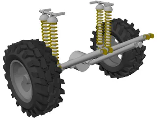 Suspension 3D Model