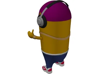 Music Monster 3D Model