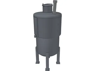 Wine Holding Tank 3D Model