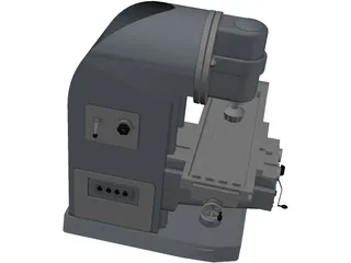 Milling Machine 3D Model