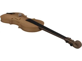 Violin 3D Model