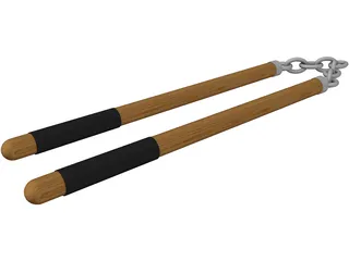 Nunchucks 3D Model