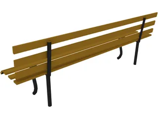 Bench 3D Model