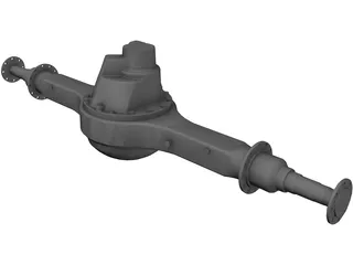 Rear Axle 3D Model