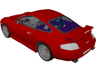 Porsche 911 996 GT3 3D Model