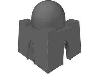 Mazar-e-Quiad 3D Model