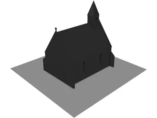 Scotish Chapel 3D Model