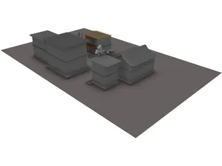 Buildings 3D Model