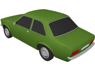 Opel Kadett C (1973) 3D Model