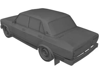 VAZ 2105 3D Model