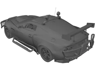 Aston Martin Road Warrior 3D Model