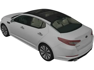 Kia Optima (2011) 3D Model